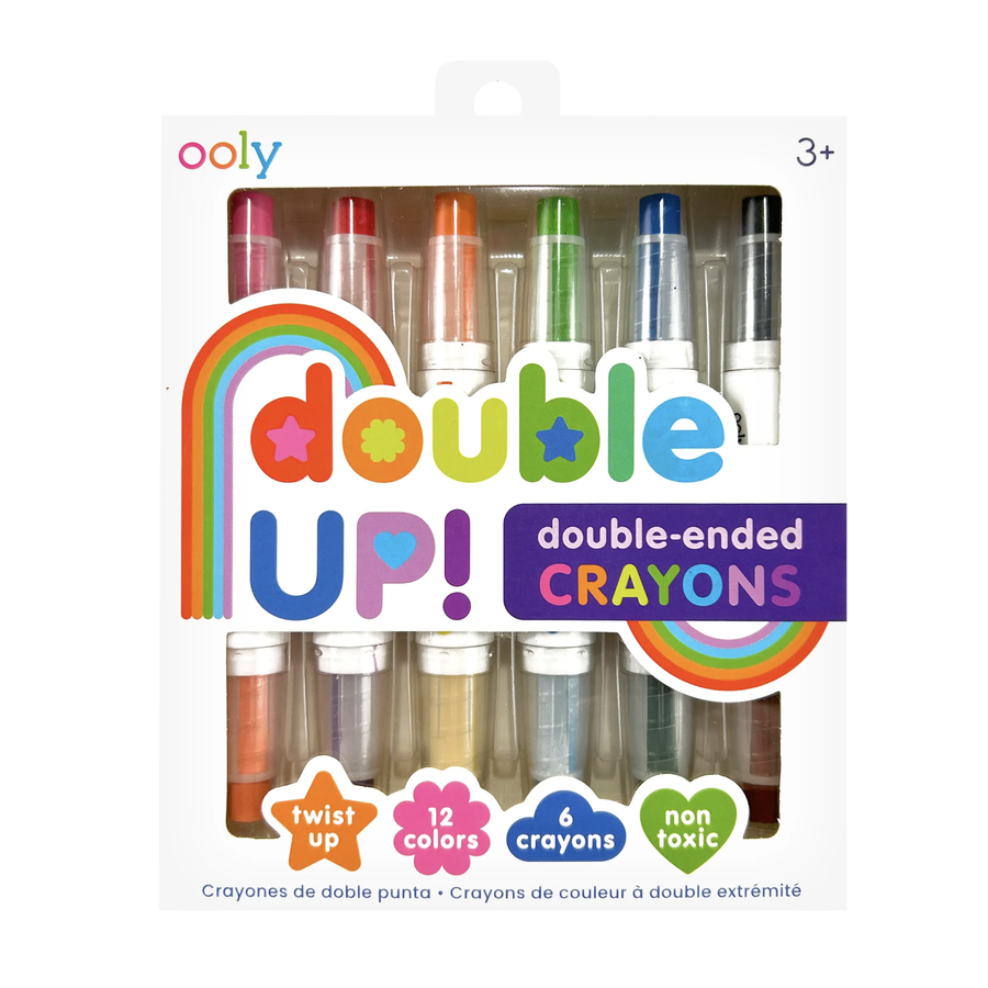 Ooly - Double Up! Double Ended Crayons - Set of 6