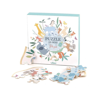 Sarah Betz -World Puzzle - 24 Piece