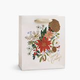 Rifle Paper Co - Holiday Bouquet Medium Gift Bag