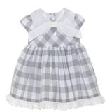 Patachou - Grey Check Woven Dress