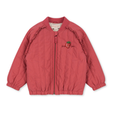 Konges Slojd - Juno Sparkle Bomber Jacket - Raspberry Wine