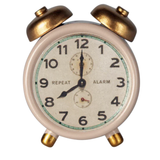 Maileg - Alarm Clock, Mouse - Powder