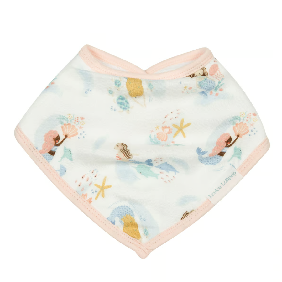 Loulou Lollipop - Bandana Bib Set - Mermaid