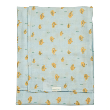 Loulou Lollipop - Muslin Swaddle - Ocean Explorer