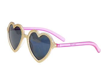 Rockahula - Glitter Heart Sunglasses