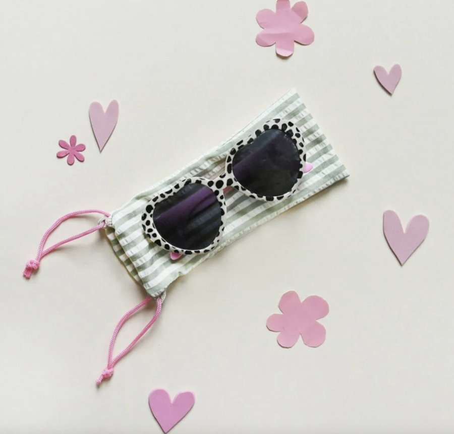 Rockahula - Leopard Heart Sunglasses