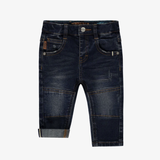 Souris Mini - Faded Denim Pants - Dark Blue