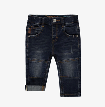 Souris Mini - Faded Denim Pants - Dark Blue