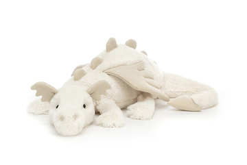 Jellycat - Snow Dragon - Gigantic