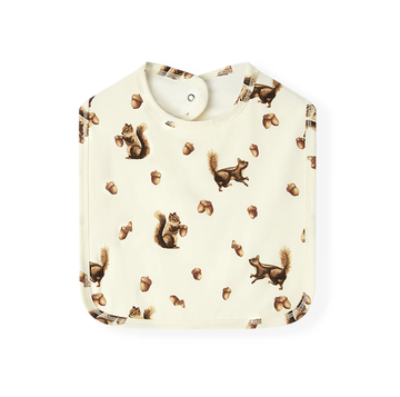 Milkbarn - Luxe Stretch Lil' Bib - Chipmunk