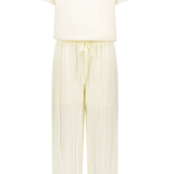 Le Chic - Daisy Voile Jumpsuit - Dreamy Creamy