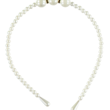 Le Chic - Pearl Diadem Headband - Pearled Ivory
