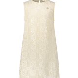 Le Chic - Sunbeam Sequin Crochet Dress - Oatmeal Elite