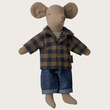 Maileg - Dad Mouse - Light Brown
