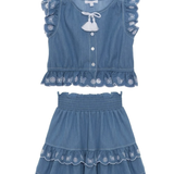 Patachou - Blue Denim Set