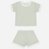 Quincy Mae - Waffle Shortie Set - Mint