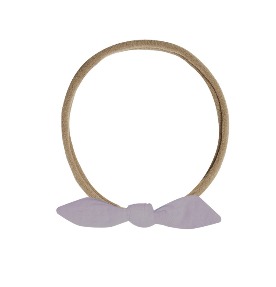 Quincy Mae - Little Knot Headband -  Lavender