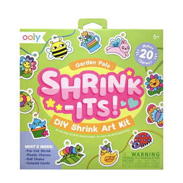 Ooly - Shrink-Its!: D.I.Y. Shrink Art Kit - Garden Pals