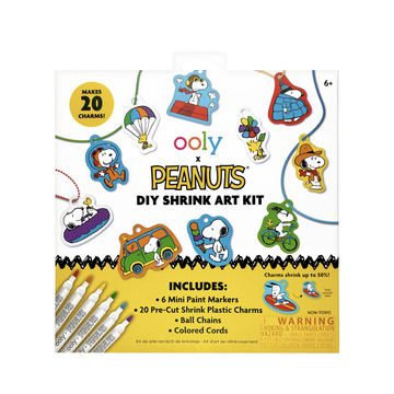 Ooly - Peanuts: D.I.Y. Shrink Art Kit