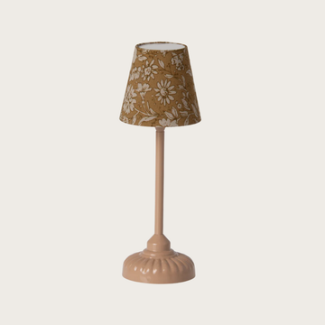 Maileg - Vintage Floor Lamp, Mouse - Dark Powder
