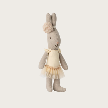 Maileg - Rabbit, Micro Ballet Suit and Skirt - Cream