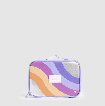 State Bags - Rodgers Lunch Box - Rainbow Wave
