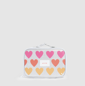 State Bags - Rodgers Lunch Box - Fuzzy Hearts