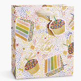 Rifle Paper Co. - Medium Gift Bag - Birthday cake