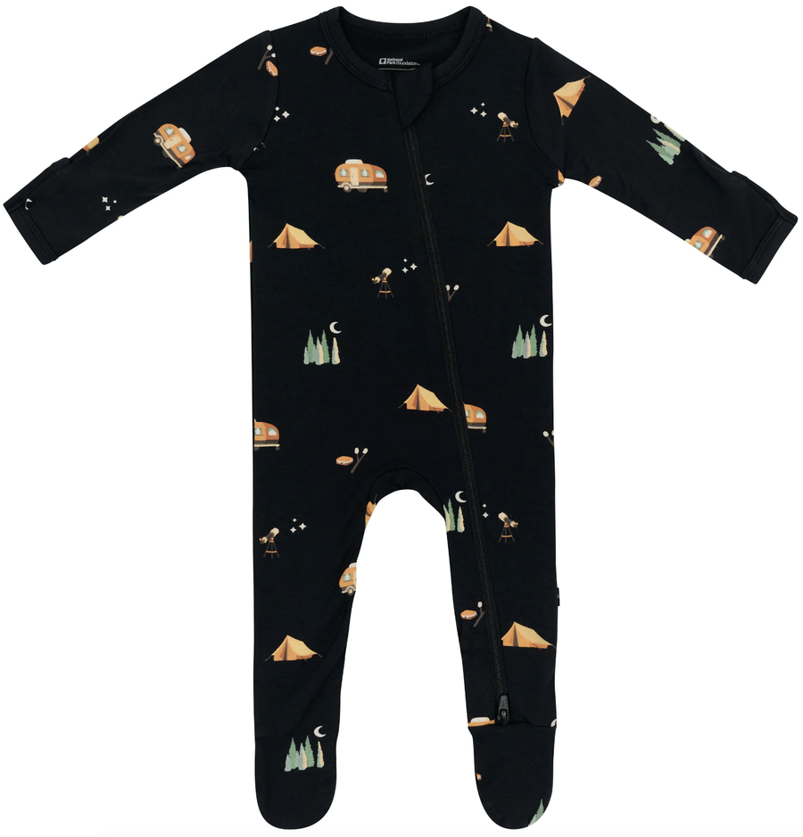 Kyte Baby - Zippered Footie - Under the Stars