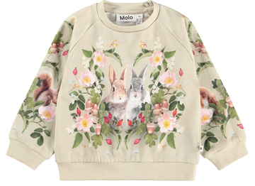 Molo - Sweatshirt - Forest Bunny Disc