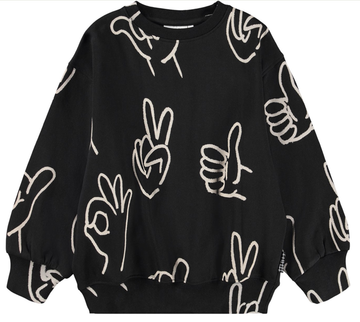 Molo -  Sweater - Monti Drawn Hands