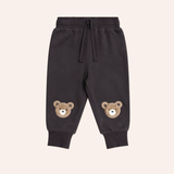 Hux - Furry Huxbear Track Pant - Soft Black