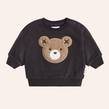 Hux - Furry Huxbear Sweatshirt - Soft Black