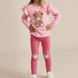 Hux - Strawberry Leggings - Berry Pink