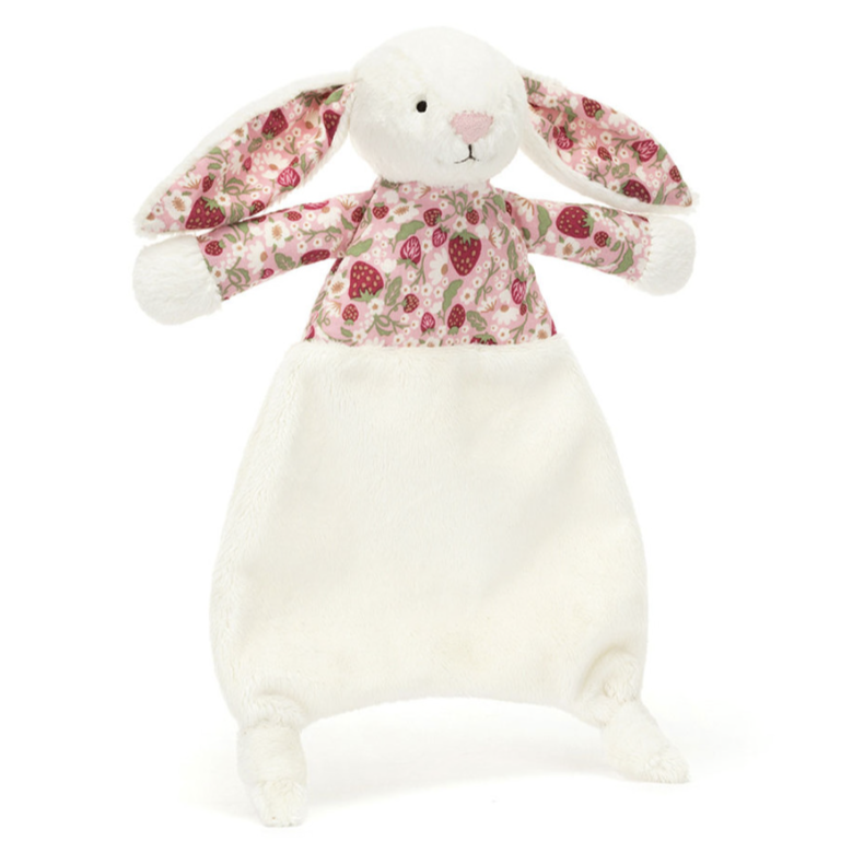 Jellycat - Bashful Cream Bunny 'Berry' Comforter