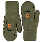 Molo - Kenau Mitts - Bark Green