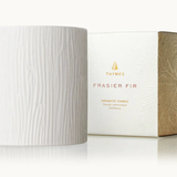 Thymes - Frasier Fir Gilded Candle - 3 Wick