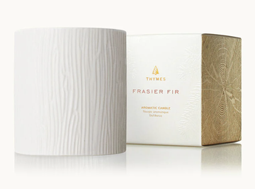 Thymes - Frasier Fir Gilded Candle - 3 Wick