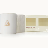 Thymes - Frasier Fir Gilded Poured Candle Trio Set