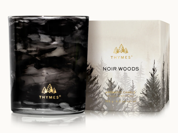 Thymes - Noir Woods Boxed Candle - Single