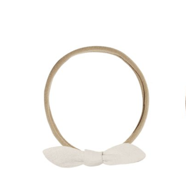 Quincy Mae - Little Knotted Headband - Natural