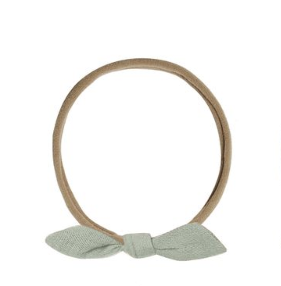 Quincy Mae - Little Knotted Headband - Fern