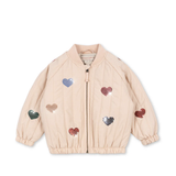 Konges Slojd - Juno Sequin Bomber Jacket - Cameo Rose