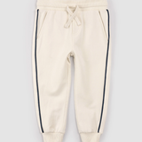 Miles the Label - Birch Joggers with Blue Stripe