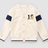 Miles the Label - Varsity Birch Knit Cardigan