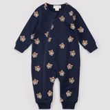 Miles the Label - Go Tigers on Blue Playsuit - Navy