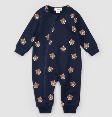Miles the Label - Go Tigers on Blue Playsuit - Navy