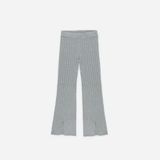 Rylee & Cru - Flare Knit Pant - Grey