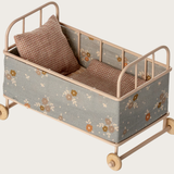 Maileg - Cot Bed, Micro - Powder