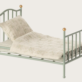 Maileg - Vintage Single Bed, Mouse - Mint